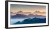 Sunrise on St.Tomas above Škofja Loka-Bor-Framed Photographic Print