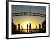 Sunrise on Surfers Paradise, Gold Coast, Queensland, Australia-David Wall-Framed Photographic Print