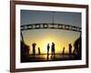 Sunrise on Surfers Paradise, Gold Coast, Queensland, Australia-David Wall-Framed Photographic Print