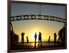 Sunrise on Surfers Paradise, Gold Coast, Queensland, Australia-David Wall-Framed Photographic Print