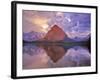 Sunrise on Swiftcurrent Lake in Many Glacier Valley, Glacier National Park, Montana, USA-Chuck Haney-Framed Photographic Print