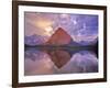 Sunrise on Swiftcurrent Lake in Many Glacier Valley, Glacier National Park, Montana, USA-Chuck Haney-Framed Photographic Print