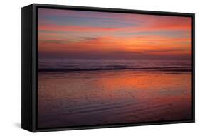 Sunrise on the Beach at Jekyll Island, Georgia, USA-Joanne Wells-Framed Stretched Canvas