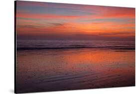 Sunrise on the Beach at Jekyll Island, Georgia, USA-Joanne Wells-Stretched Canvas