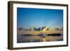 Sunrise on the Beach, Chaweng Beach, Island Ko Samui, Thailand, Asia-P. Widmann-Framed Photographic Print