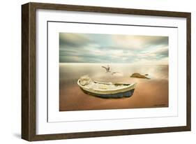 Sunrise on the Beach-Carlos Casamayor-Framed Giclee Print