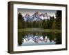 Sunrise on the Beaver Pond in Grand Teton National Park, Wyoming-Ian Shive-Framed Photographic Print