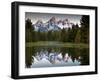 Sunrise on the Beaver Pond in Grand Teton National Park, Wyoming-Ian Shive-Framed Photographic Print