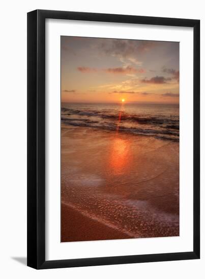 Sunrise on the Eastern Shore of Kauai-Vincent James-Framed Photographic Print