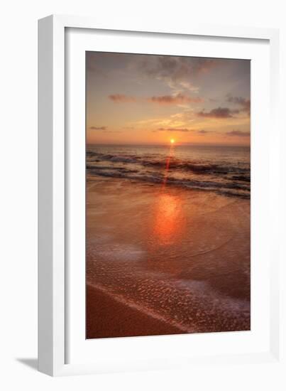 Sunrise on the Eastern Shore of Kauai-Vincent James-Framed Photographic Print