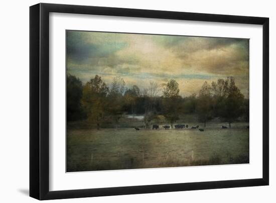 Sunrise on the Farm-Jai Johnson-Framed Giclee Print