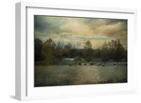 Sunrise on the Farm-Jai Johnson-Framed Giclee Print