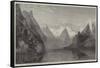 Sunrise on the Konigs See, Berchtesgaden, Bavarian Alps-William C. Smith-Framed Stretched Canvas