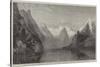 Sunrise on the Konigs See, Berchtesgaden, Bavarian Alps-William C. Smith-Stretched Canvas