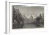 Sunrise on the Konigs See, Berchtesgaden, Bavarian Alps-William C. Smith-Framed Giclee Print