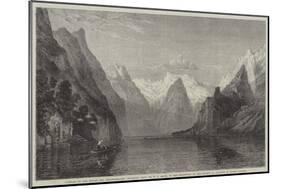 Sunrise on the Konigs See, Berchtesgaden, Bavarian Alps-William C. Smith-Mounted Giclee Print