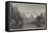 Sunrise on the Konigs See, Berchtesgaden, Bavarian Alps-William C. Smith-Framed Stretched Canvas