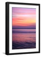 Sunrise on the Mediterrannean Sea, Collioure, Languedoc-Roussillon, France, Mediterranean, Europe-Mark Mawson-Framed Premium Photographic Print