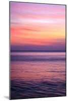 Sunrise on the Mediterrannean Sea, Collioure, Languedoc-Roussillon, France, Mediterranean, Europe-Mark Mawson-Mounted Photographic Print