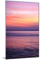 Sunrise on the Mediterrannean Sea, Collioure, Languedoc-Roussillon, France, Mediterranean, Europe-Mark Mawson-Mounted Photographic Print