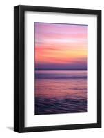 Sunrise on the Mediterrannean Sea, Collioure, Languedoc-Roussillon, France, Mediterranean, Europe-Mark Mawson-Framed Photographic Print