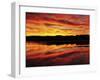 Sunrise on the New Meadows River, Brunswick, Maine, USA-Michel Hersen-Framed Premium Photographic Print