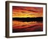 Sunrise on the New Meadows River, Brunswick, Maine, USA-Michel Hersen-Framed Photographic Print