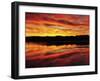 Sunrise on the New Meadows River, Brunswick, Maine, USA-Michel Hersen-Framed Photographic Print