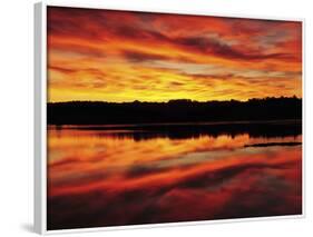 Sunrise on the New Meadows River, Brunswick, Maine, USA-Michel Hersen-Framed Photographic Print