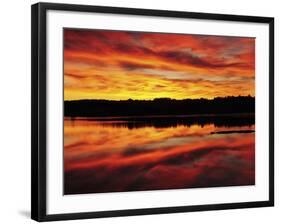 Sunrise on the New Meadows River, Brunswick, Maine, USA-Michel Hersen-Framed Photographic Print