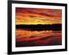 Sunrise on the New Meadows River, Brunswick, Maine, USA-Michel Hersen-Framed Photographic Print