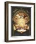 Sunrise on the New Testament, the Eucharist in a Monstrance Carried by Two Angels-Italian School-Framed Giclee Print