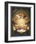 Sunrise on the New Testament, the Eucharist in a Monstrance Carried by Two Angels-Italian School-Framed Giclee Print