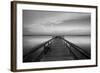 Sunrise on the Pier at Terre Ceia Bay, Florida, USA-Richard Duval-Framed Photographic Print