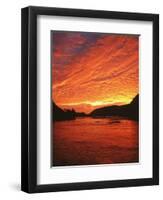 Sunrise on the Potomac River, Loundon County, Virginia, USA-Charles Gurche-Framed Photographic Print