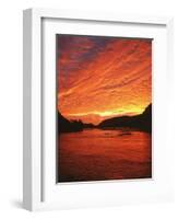 Sunrise on the Potomac River, Loundon County, Virginia, USA-Charles Gurche-Framed Photographic Print