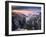 Sunrise on the Rocks-Andreas Wonisch-Framed Art Print