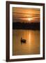 Sunrise on the Tonle Sap River Near the Village of Kampong Tralach, Cambodia, Indochina-Michael Nolan-Framed Photographic Print