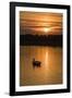 Sunrise on the Tonle Sap River Near the Village of Kampong Tralach, Cambodia, Indochina-Michael Nolan-Framed Photographic Print