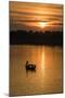 Sunrise on the Tonle Sap River Near the Village of Kampong Tralach, Cambodia, Indochina-Michael Nolan-Mounted Photographic Print