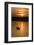 Sunrise on the Tonle Sap River Near the Village of Kampong Tralach, Cambodia, Indochina-Michael Nolan-Framed Photographic Print