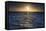 Sunrise on the Tropical, Pacific Island of Rarotonga, Cook Islands, South Pacific, Pacific-Matthew Williams-Ellis-Framed Stretched Canvas