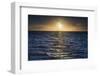 Sunrise on the Tropical, Pacific Island of Rarotonga, Cook Islands, South Pacific, Pacific-Matthew Williams-Ellis-Framed Photographic Print