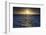 Sunrise on the Tropical, Pacific Island of Rarotonga, Cook Islands, South Pacific, Pacific-Matthew Williams-Ellis-Framed Photographic Print