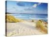 Sunrise on Tofo Beach, Tofo, Inhambane, Mozambique, Africa-Ian Trower-Stretched Canvas