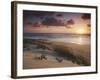 Sunrise on Tofo Beach, Tofo, Inhambane, Mozambique-Ian Trower-Framed Photographic Print