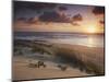 Sunrise on Tofo Beach, Tofo, Inhambane, Mozambique-Ian Trower-Mounted Photographic Print