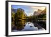 Sunrise on Yosemite Valley, Yosemite National Park, California-Stephen Moehle-Framed Photographic Print