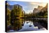 Sunrise on Yosemite Valley, Yosemite National Park, California-Stephen Moehle-Stretched Canvas