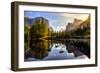 Sunrise on Yosemite Valley, Yosemite National Park, California-Stephen Moehle-Framed Photographic Print